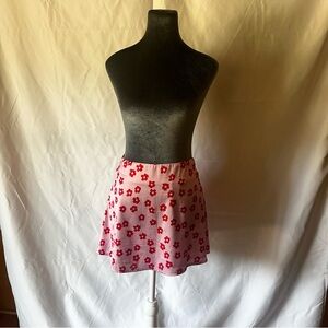 Princess Polly Pink Floral Size 4 Mini Skirt